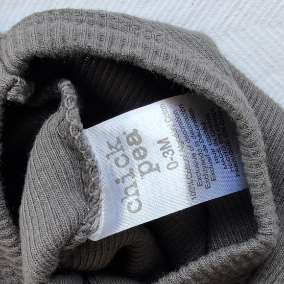 mixed brands comfy ribbed neutral outfit set 0-3 months baby unisex - Picture 2 of 7